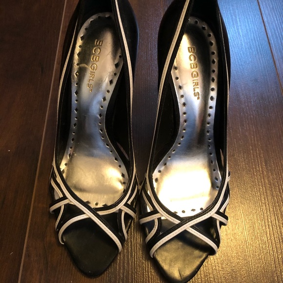 BCBGirls Open Toed Heels - Picture 2 of 7